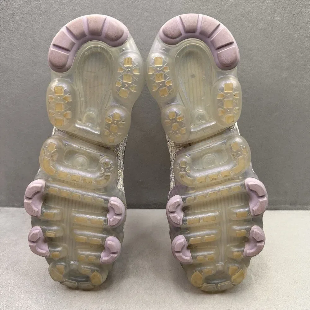Womens Size 8 Nike Air VaporMax Flyknit 3 Shoes True White‎ Running Sneakers